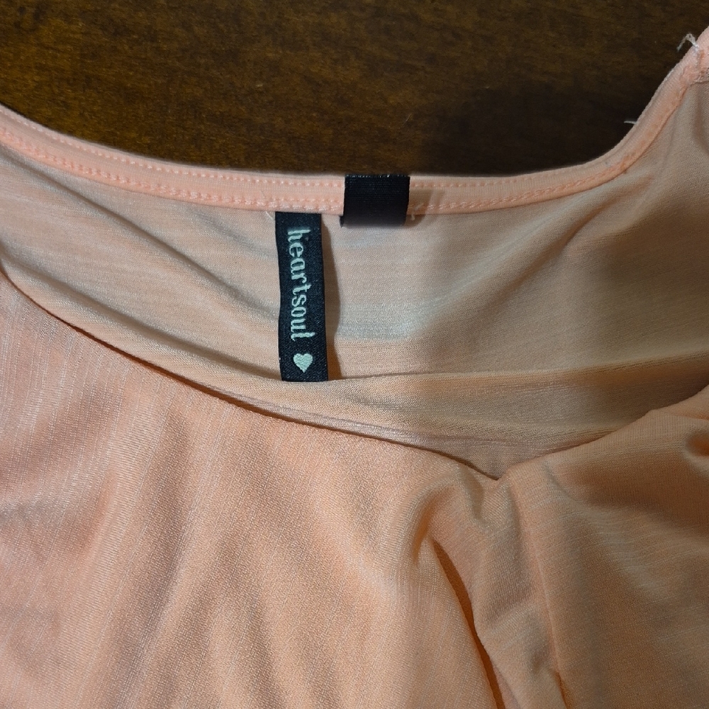 HeartSoul Light Coral Top